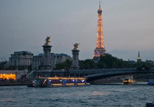 法國巴黎塞納河遊船 Bateaux Parisiens 船票相片 3