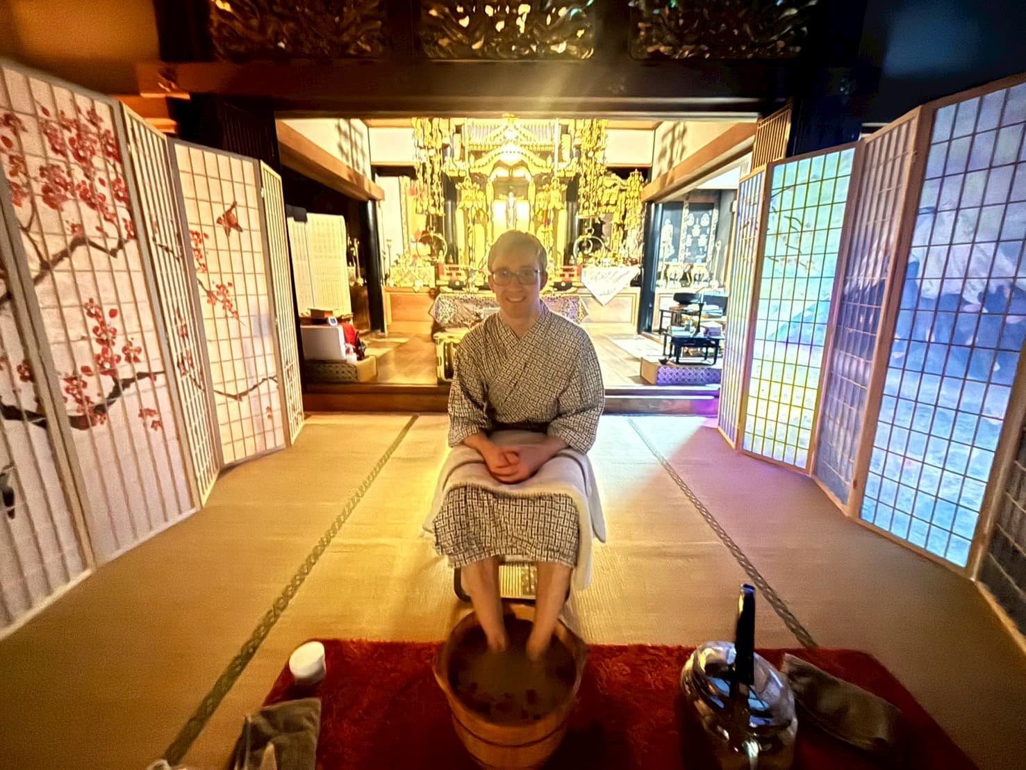 大阪：寺廟日式靈氣療法及芳香按摩