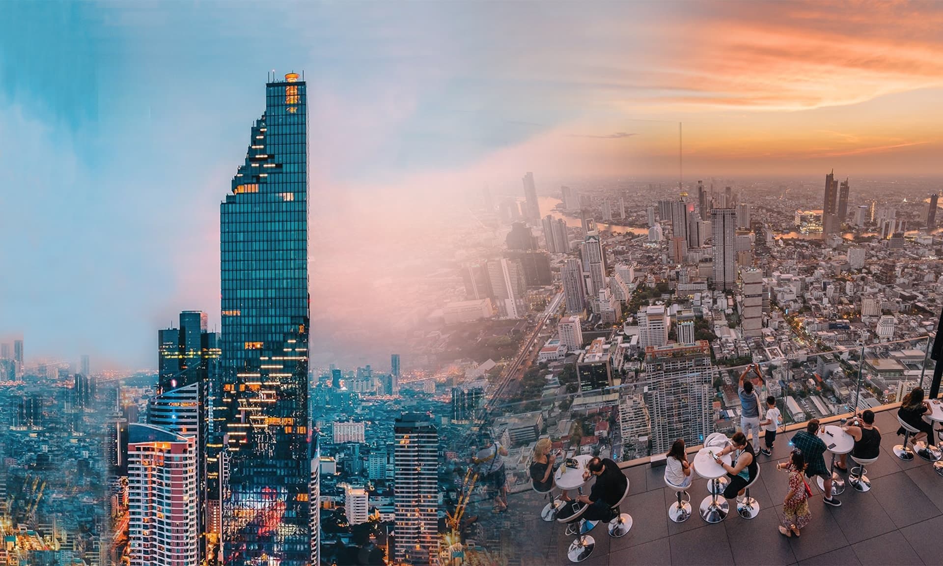 曼谷王權 Mahanakhon SkyWalk 觀景台門票