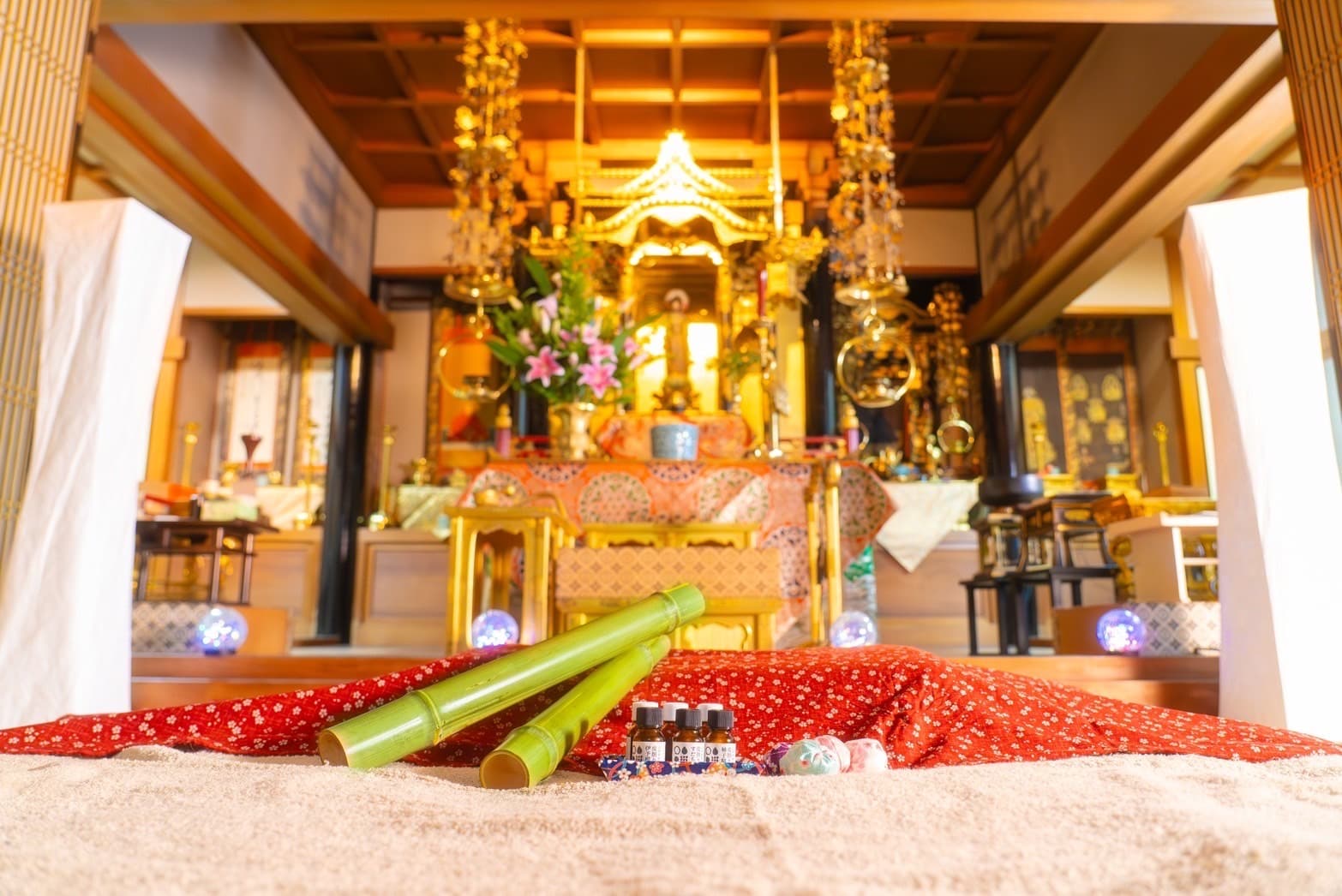 大阪：寺廟竹香按摩體驗（90分鐘）相片 2