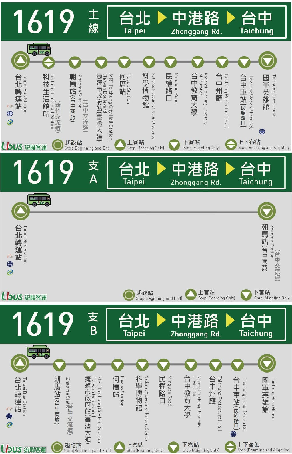 台北 - 台中客運車票（由統聯客運提供）相片 3
