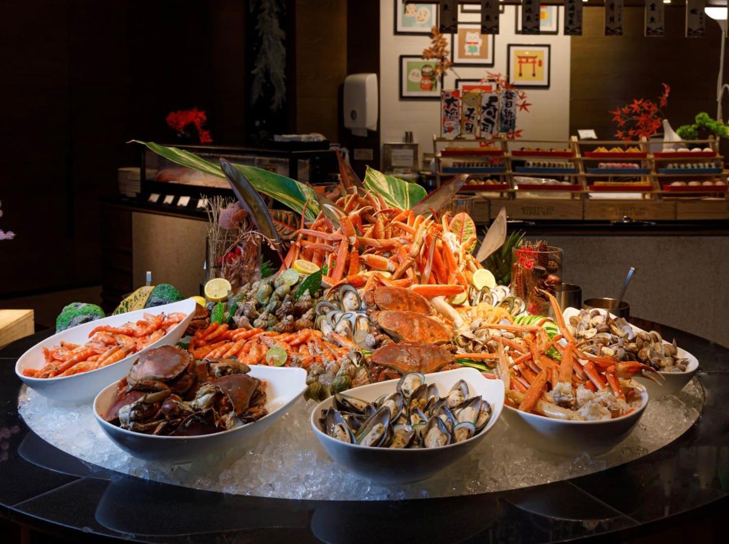 香港海洋公園萬豪酒店自助餐 Hong Kong Ocean Park Marriott Hotel｜海灣餐廳 Marina Kitchen｜自助午餐、自助晚餐｜品嚐自助美食免費享用兒童遊樂天地相片 3